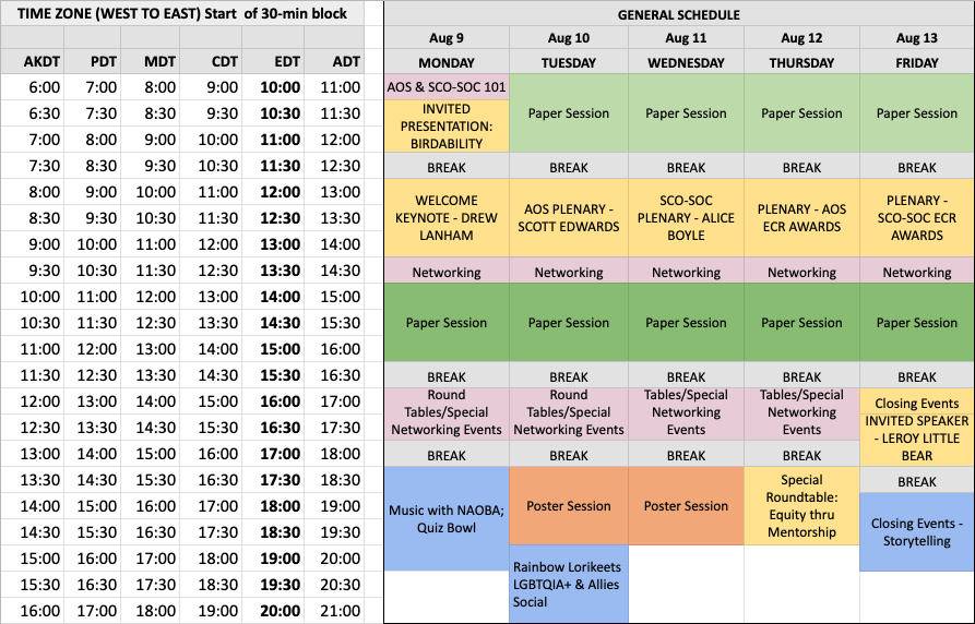General Schedule