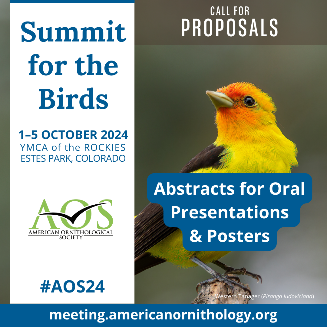 Call for Abstracts for Oral Presentations and Posters AOS 2024 Annual